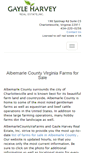 Mobile Screenshot of albemarlecountyvafarms.com